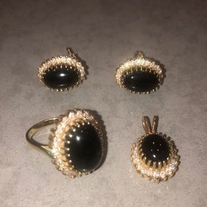 GOLD 14k BEATIFUL set of 3